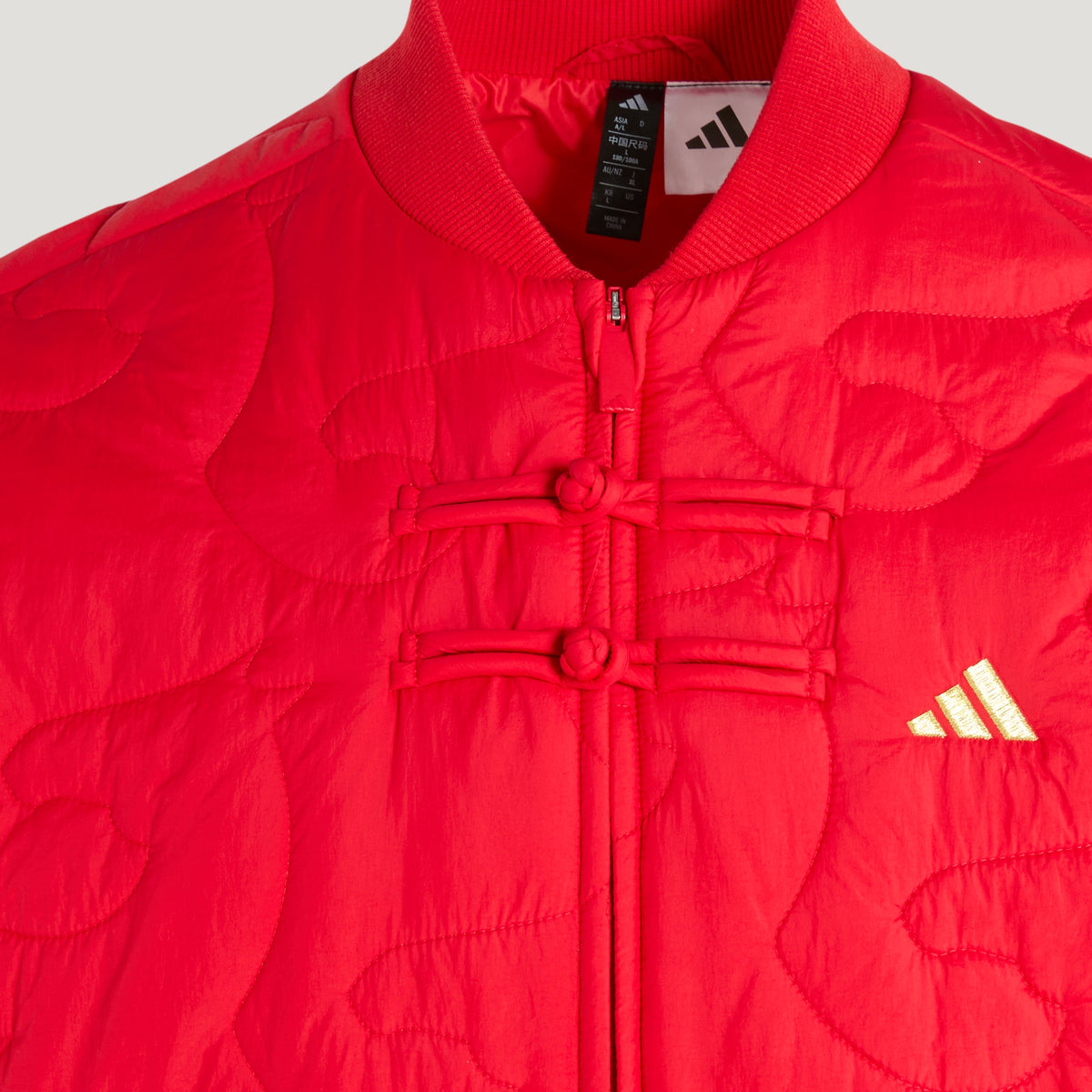CNY Quilted Jacket Light Scarlet (Unisex)