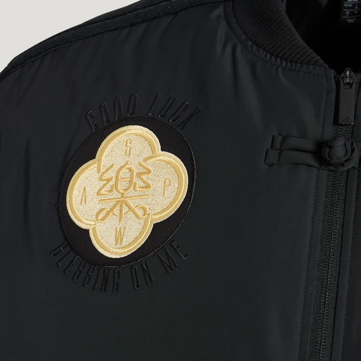 CNY Padded Bomber Jacket Black (Unisex)