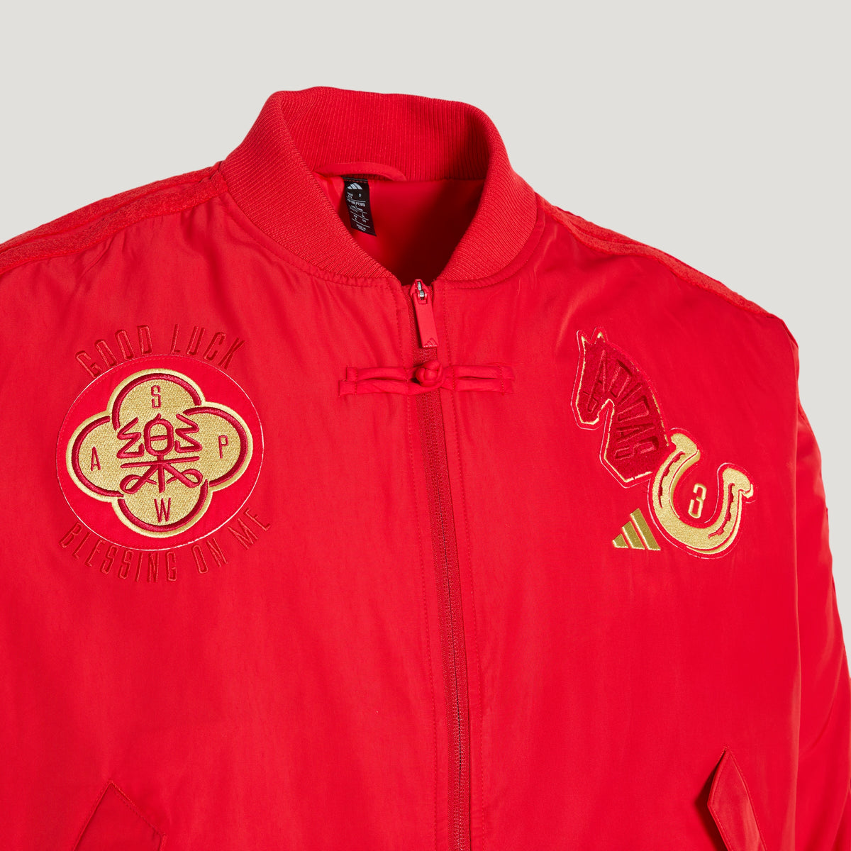 CNY Padded Bomber Jacket Light Scarlet (Unisex)