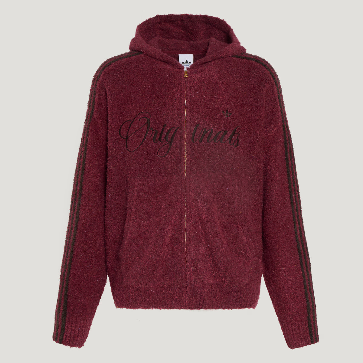 Crafted Jacket Hooded Burgundy (Unisex)