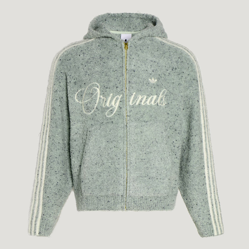 Crafted Jacket Hooded Flax Green (Unisex)