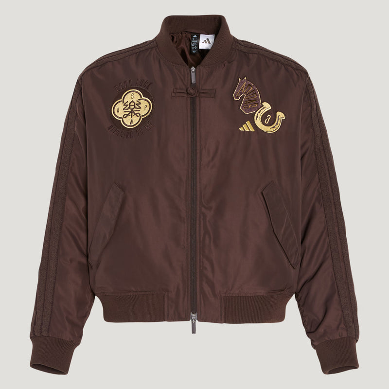CNY Padded Bomber Jacket Coffee (Unisex)