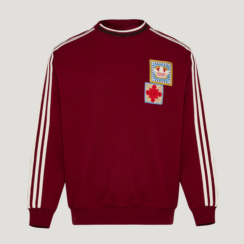 Crafted Crewneck Jumper Red (Unisex)