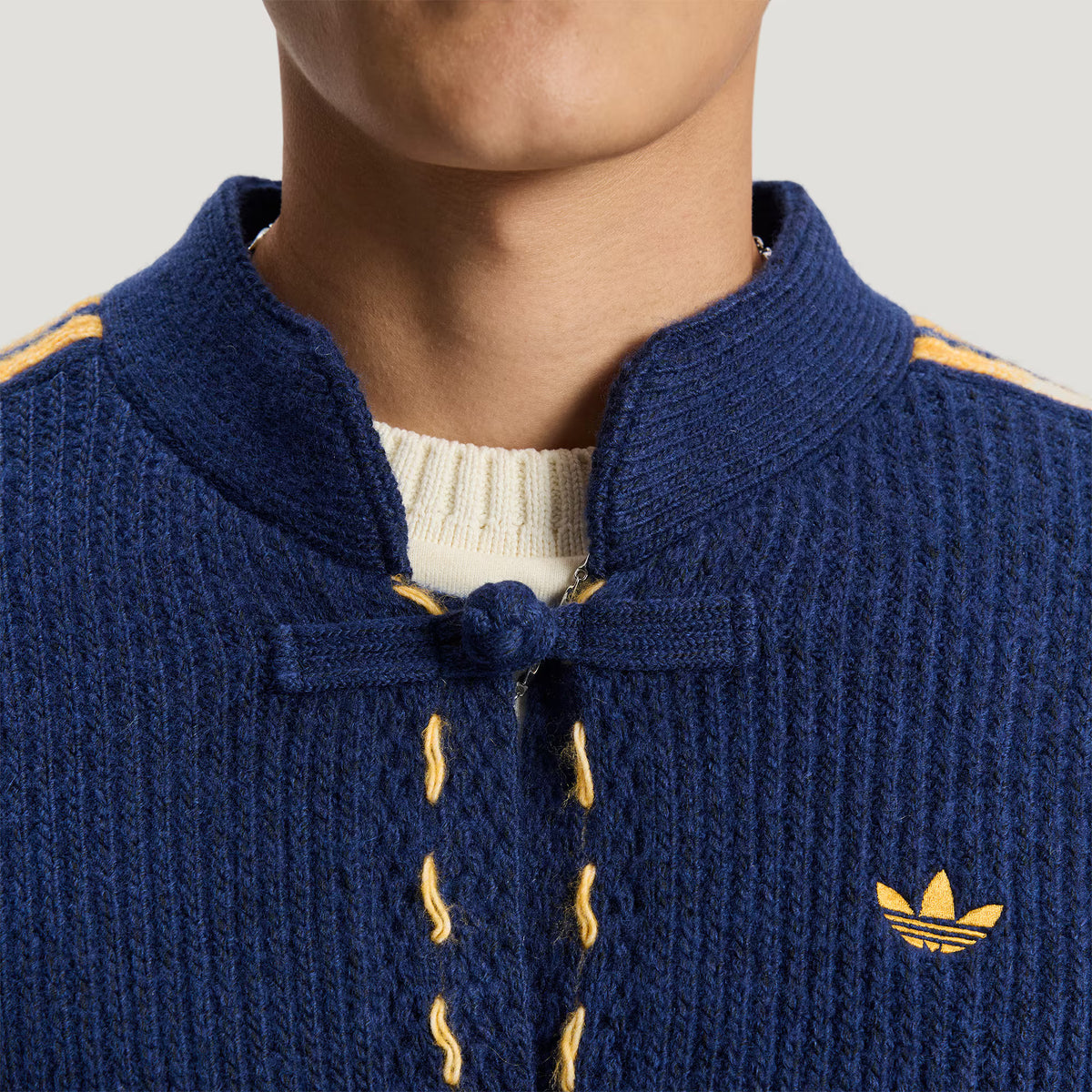 CNY Knit Jacket Dark Blue (Unisex)