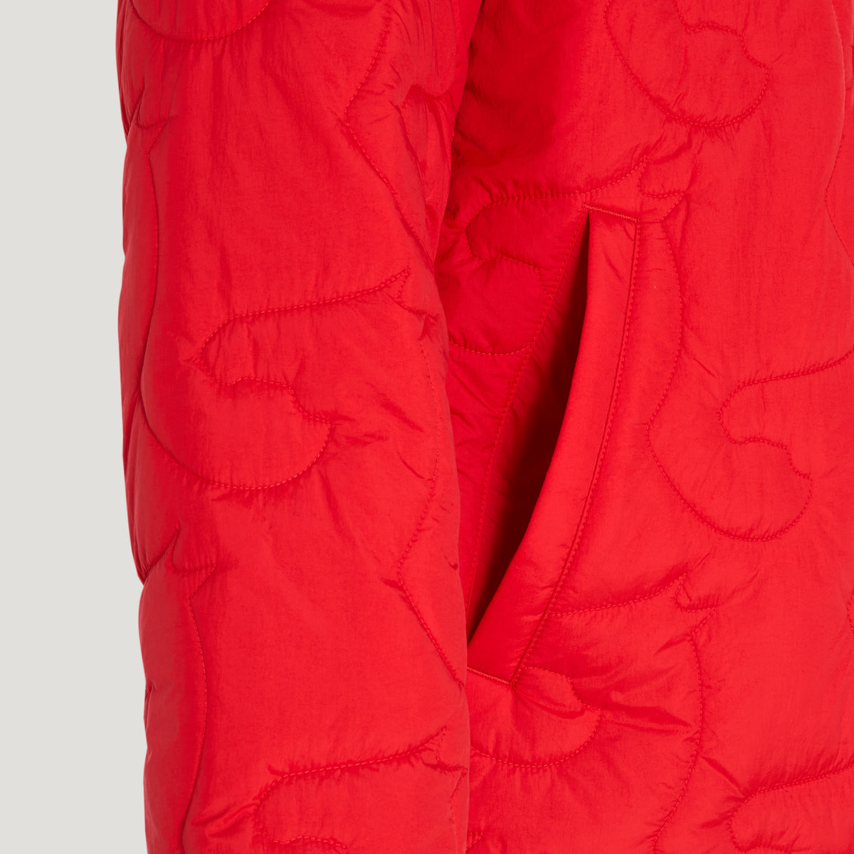 CNY Quilted Jacket Light Scarlet (Unisex)