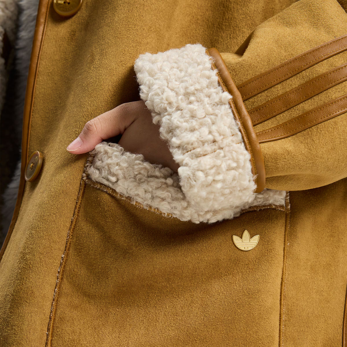 Crafted Jacket Flax Brown (W)