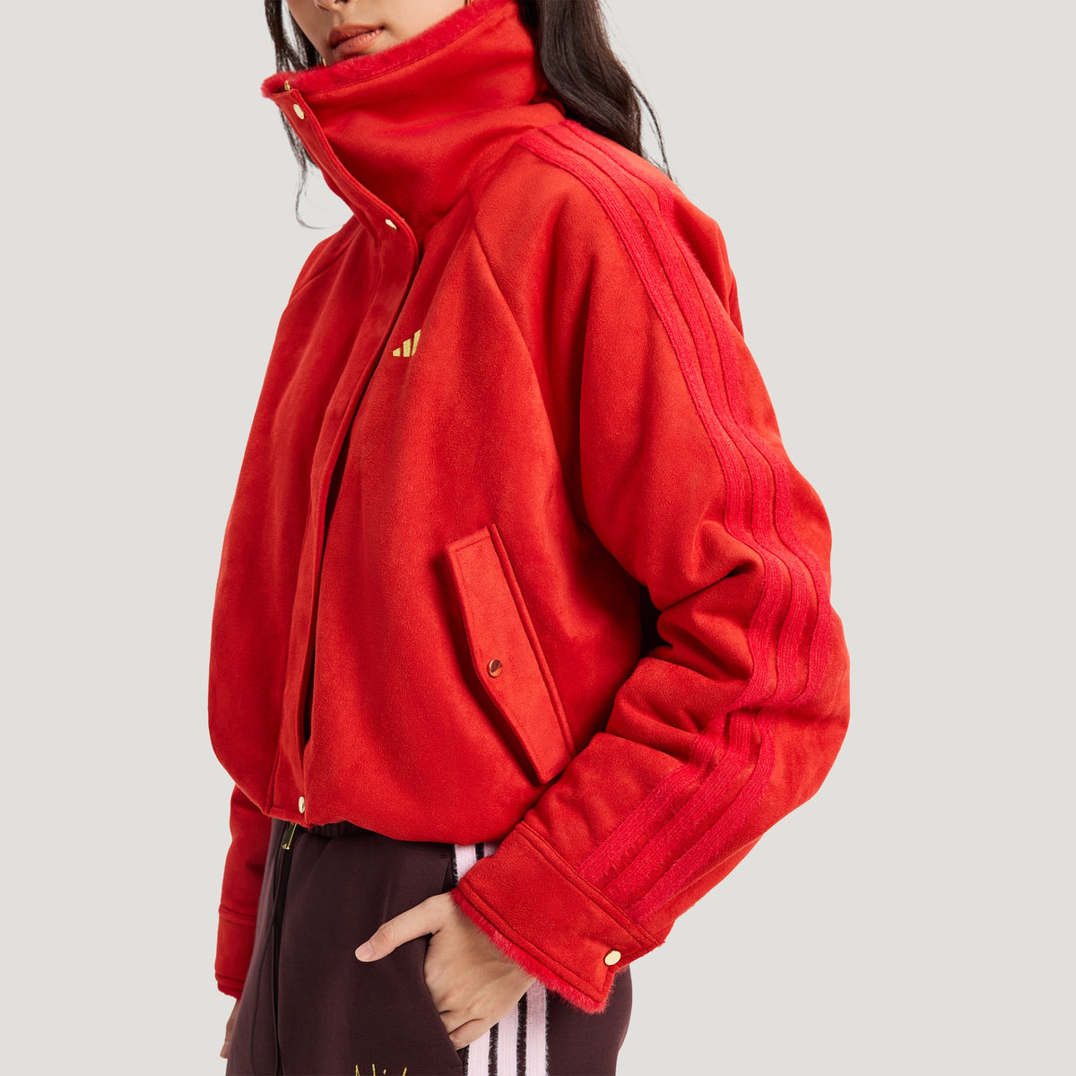 New Year Warm Jacket Light Scarlet (W)