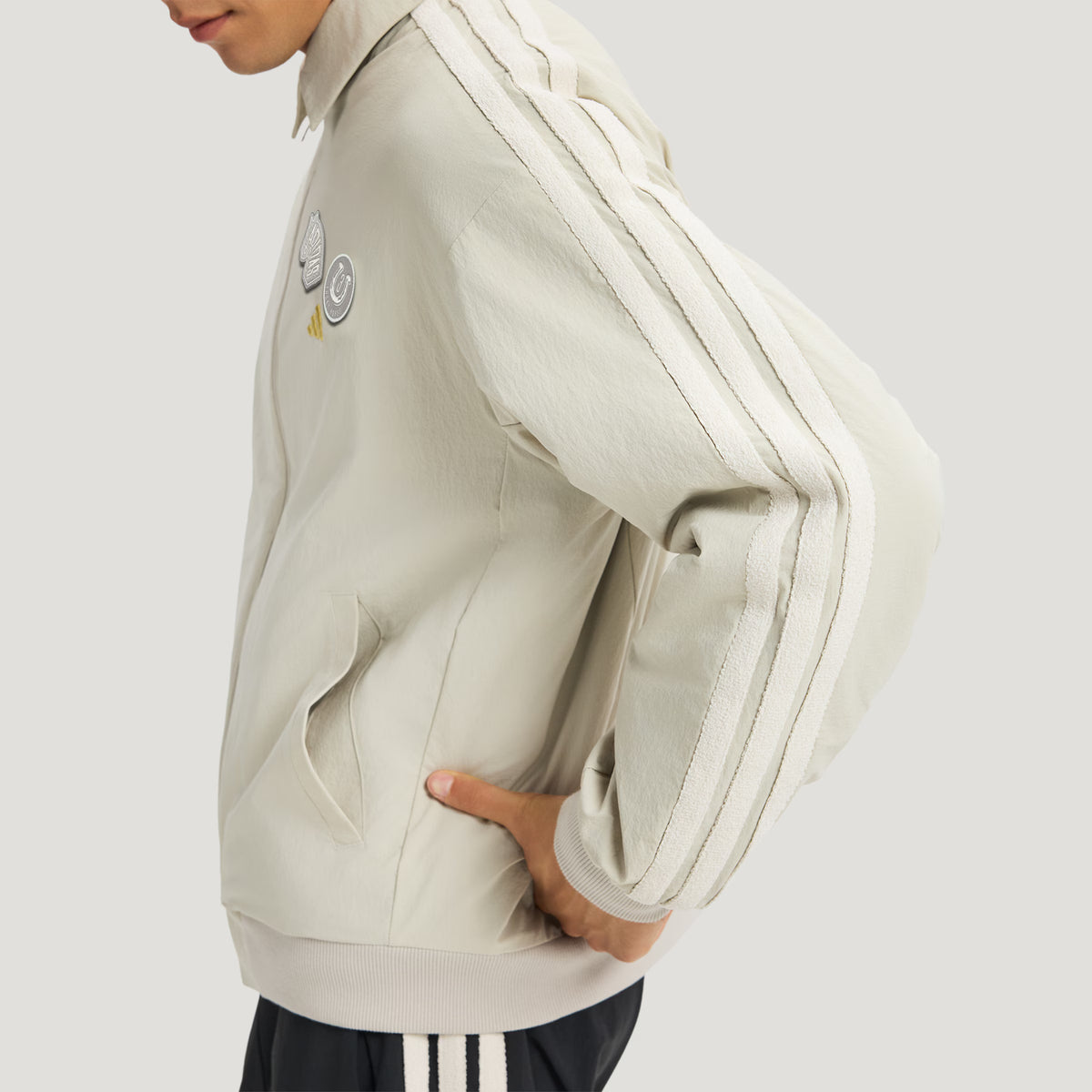CNY Reversible Woven Jacket Cream (Unisex)