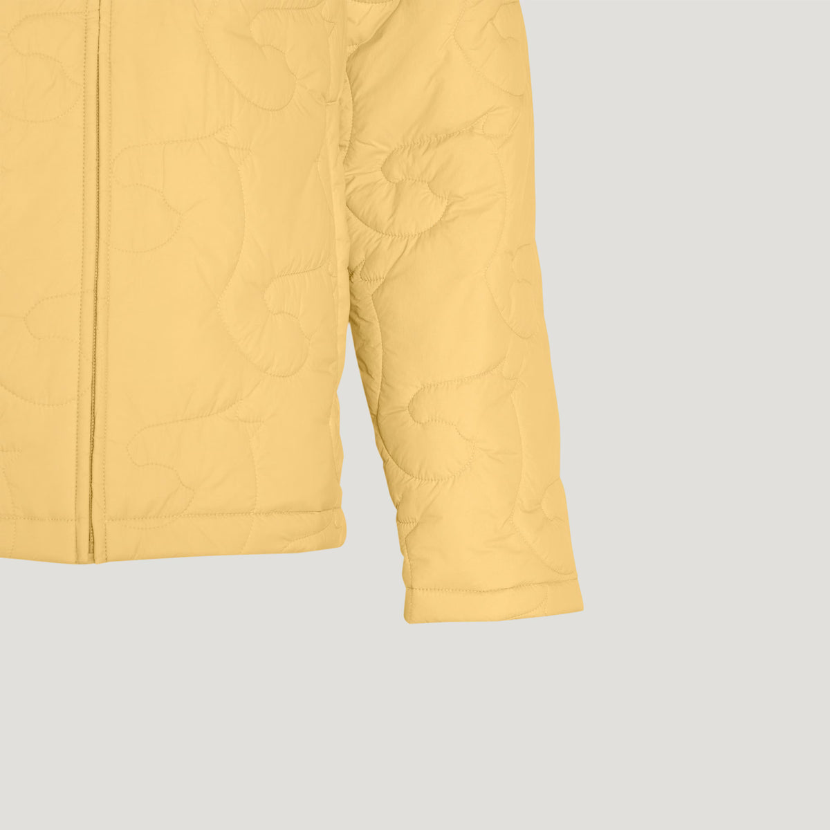 CNY Quilted Jacket Oatmeal (Unisex)