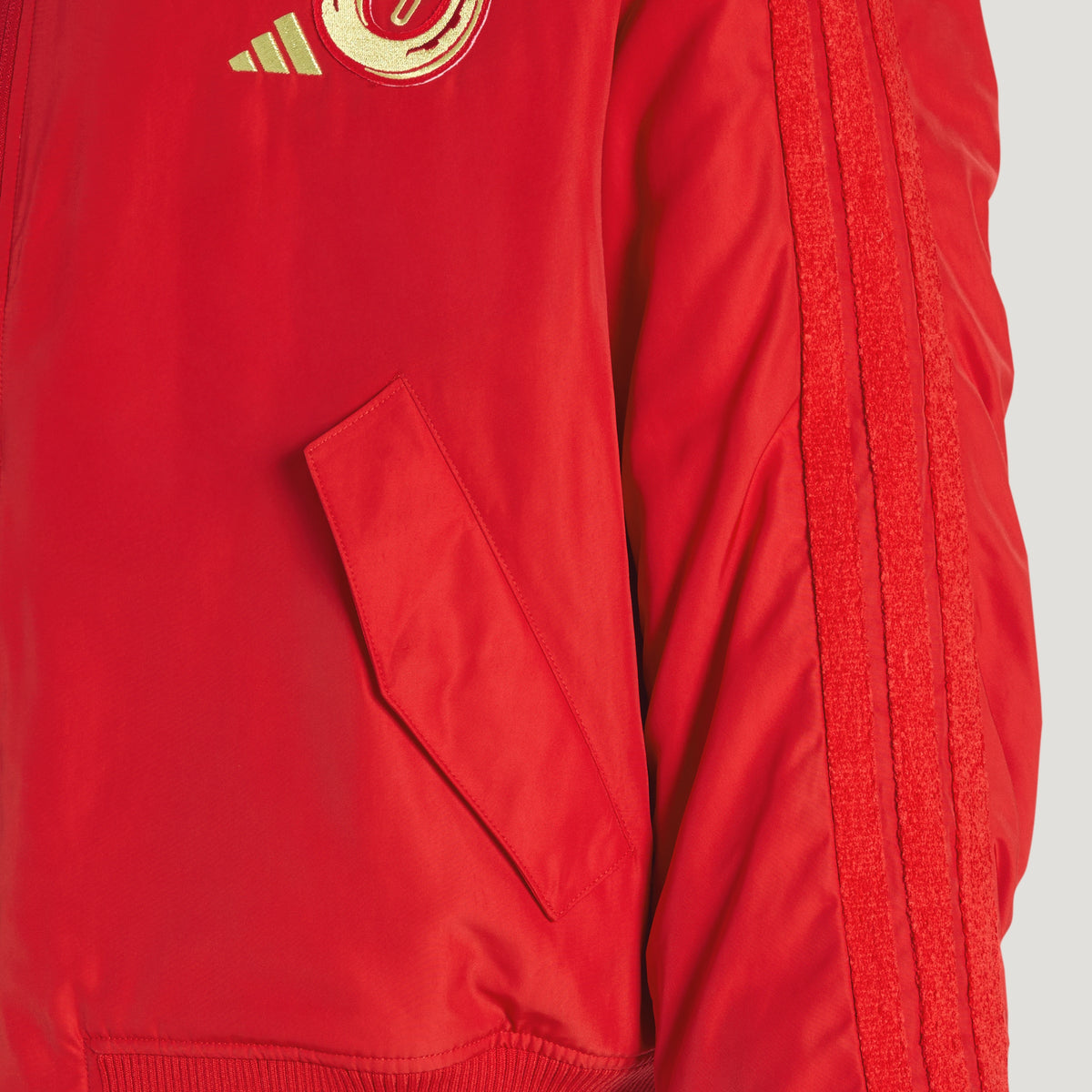 CNY Padded Bomber Jacket Light Scarlet (Unisex)