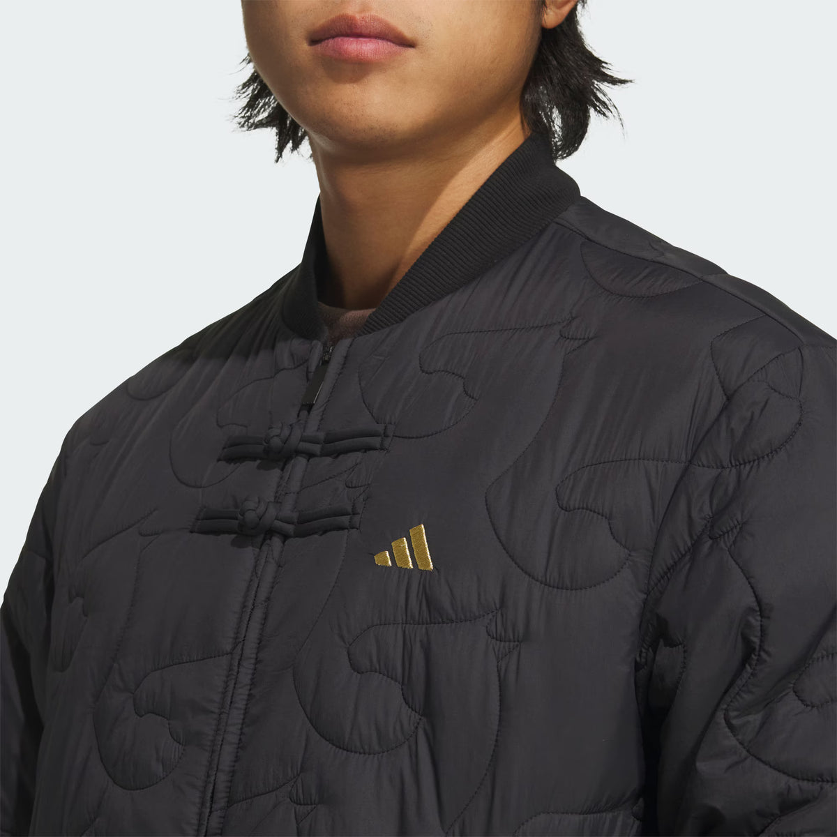 CNY Quilted Jacket Black (Unisex)